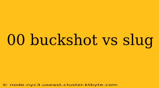 00 buckshot vs slug