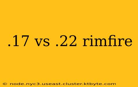 .17 vs .22 rimfire