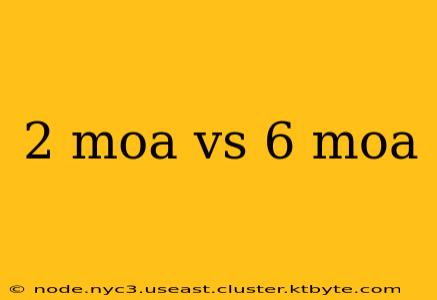 2 moa vs 6 moa