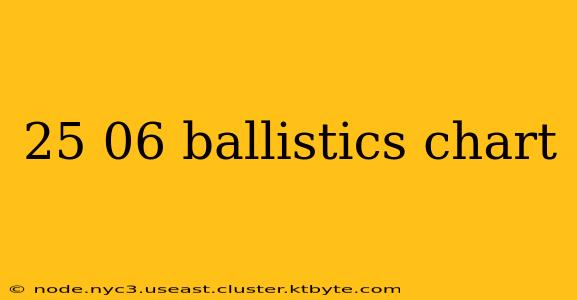 25 06 ballistics chart