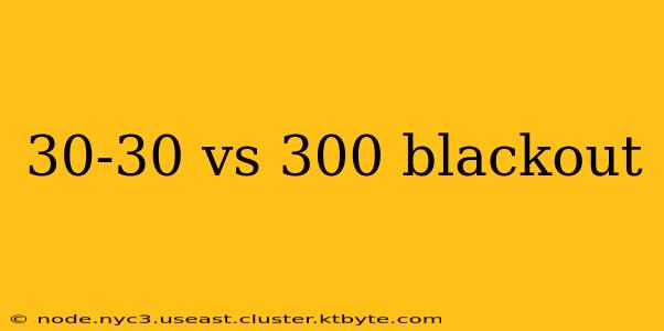 30-30 vs 300 blackout