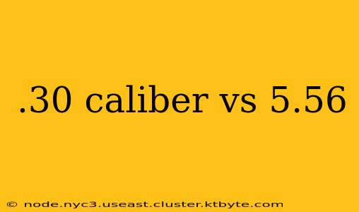 .30 caliber vs 5.56