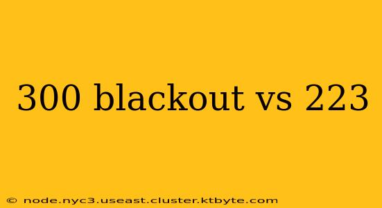 300 blackout vs 223