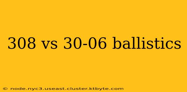 308 vs 30-06 ballistics