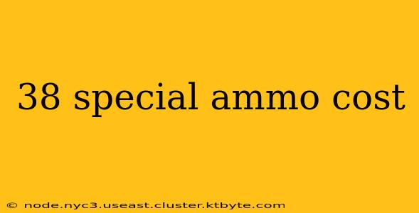 38 special ammo cost