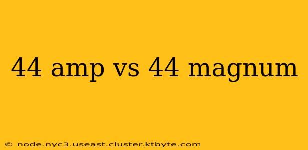 44 amp vs 44 magnum