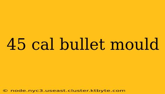 45 cal bullet mould