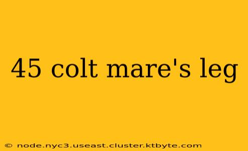 45 colt mare's leg