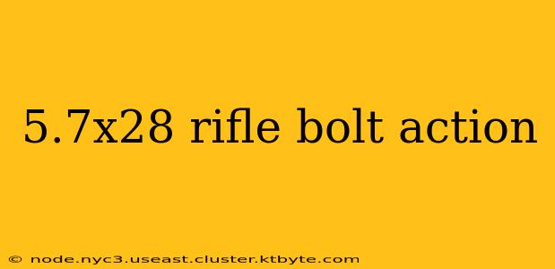 5.7x28 rifle bolt action