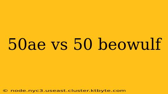 50ae vs 50 beowulf