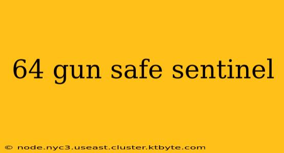 64 gun safe sentinel