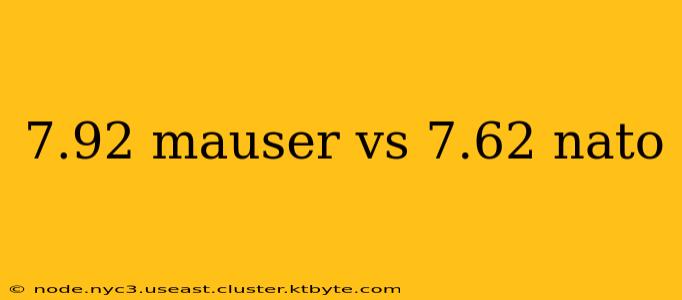 7.92 mauser vs 7.62 nato