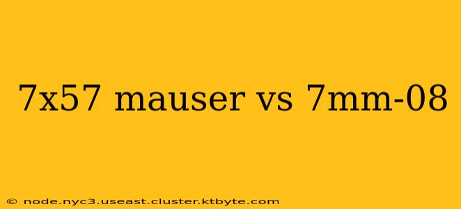 7x57 mauser vs 7mm-08