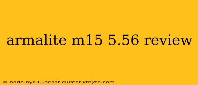 armalite m15 5.56 review