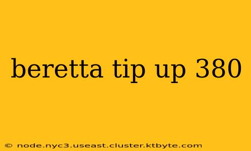 beretta tip up 380