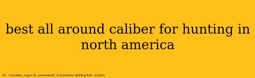 best all around caliber for hunting in north america