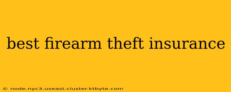 best firearm theft insurance