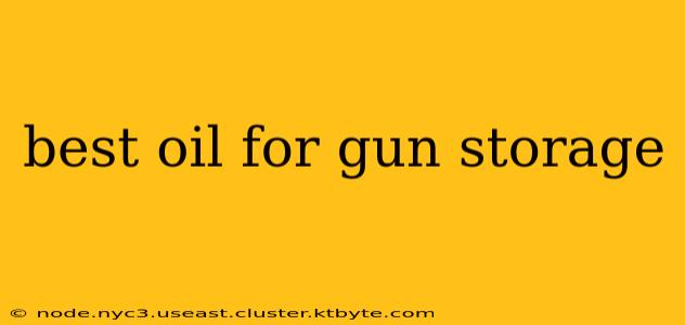 best oil for gun storage