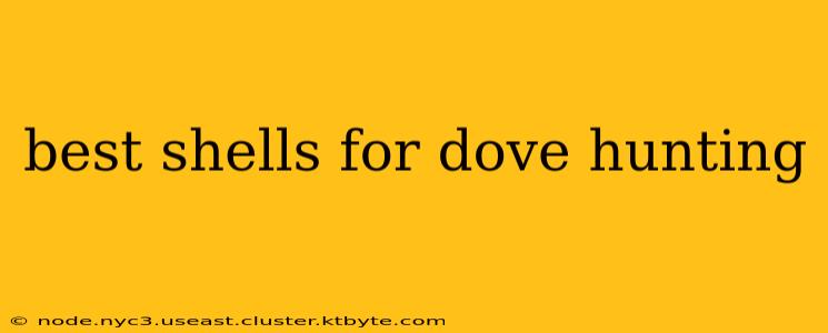 best shells for dove hunting