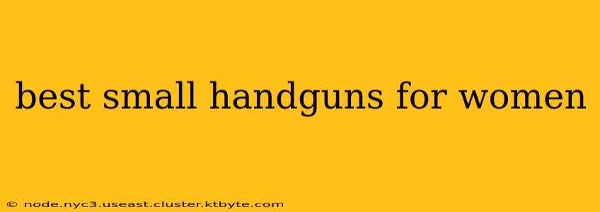 best small handguns for women