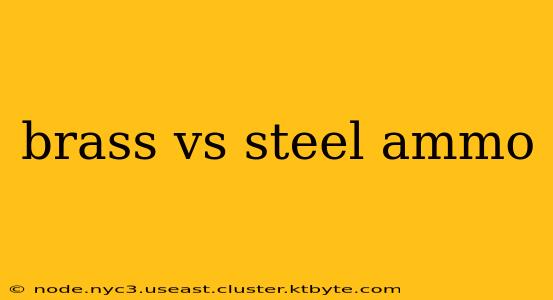 brass vs steel ammo