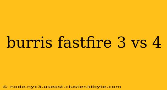 burris fastfire 3 vs 4