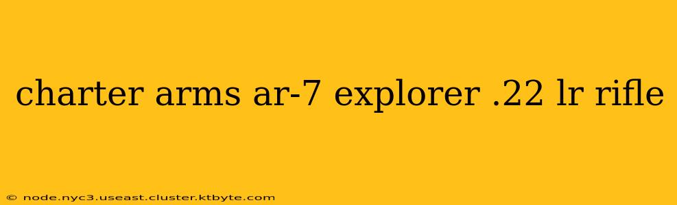 charter arms ar-7 explorer .22 lr rifle