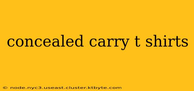 concealed carry t shirts