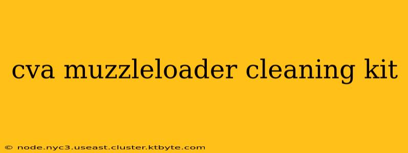 cva muzzleloader cleaning kit