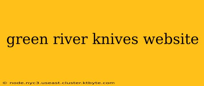 green river knives website