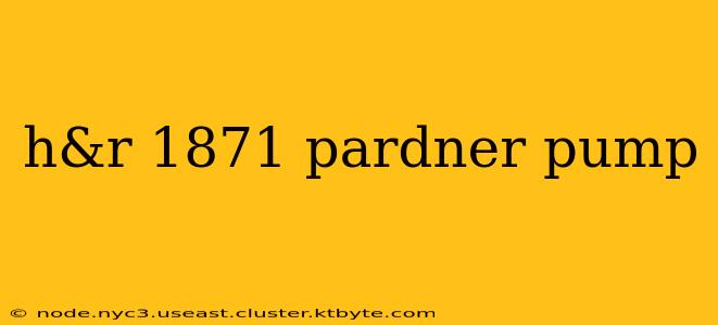 h&r 1871 pardner pump