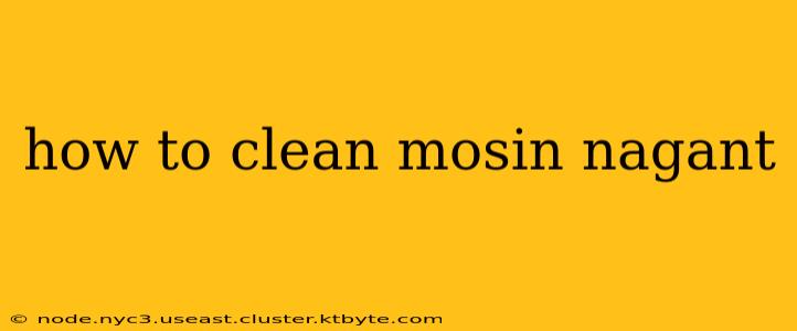 how to clean mosin nagant