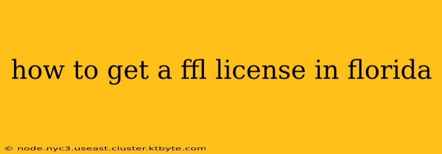 how to get a ffl license in florida