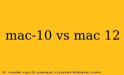 mac-10 vs mac 12