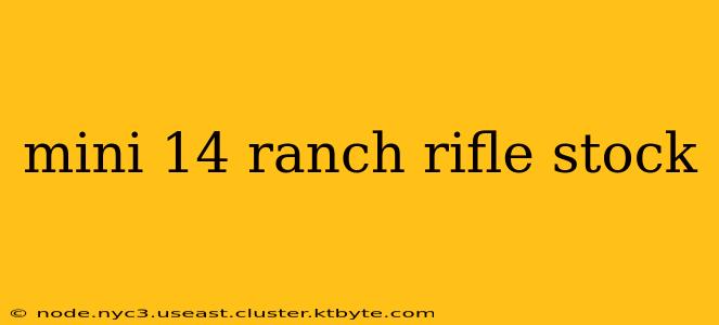 mini 14 ranch rifle stock