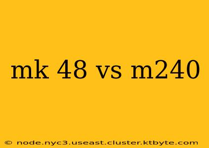 mk 48 vs m240