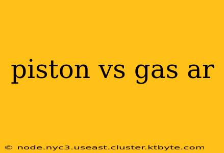 piston vs gas ar