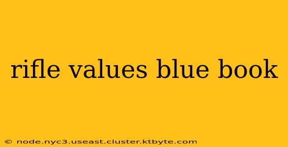 rifle values blue book