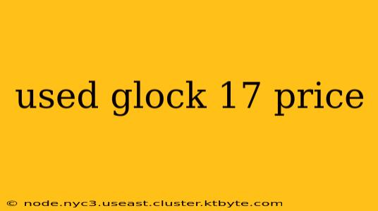 used glock 17 price