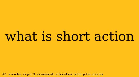 what is short action